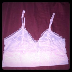 Beautiful pink lace bralette! Brand new, with tag
